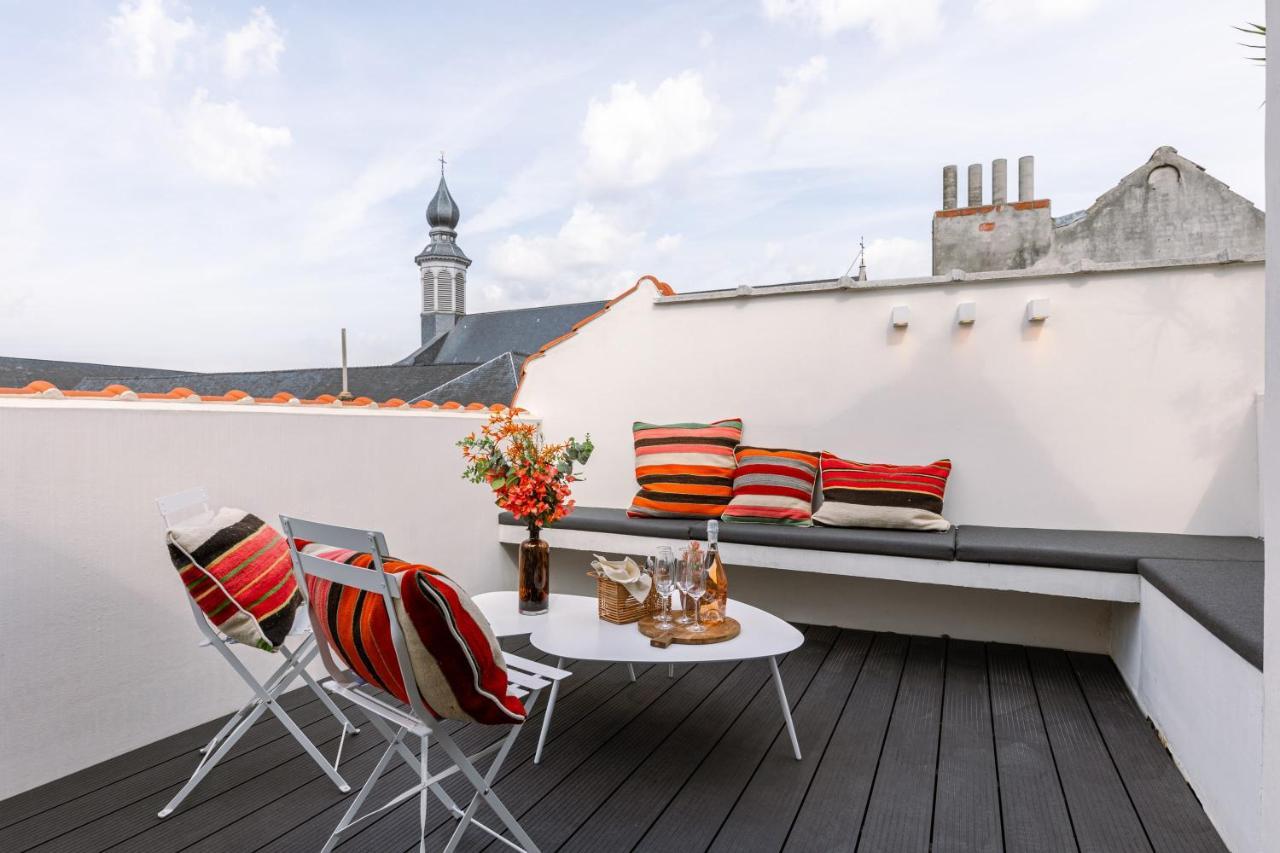 Duplex-Apartment With Terrace On Top Location In 헨트 외부 사진