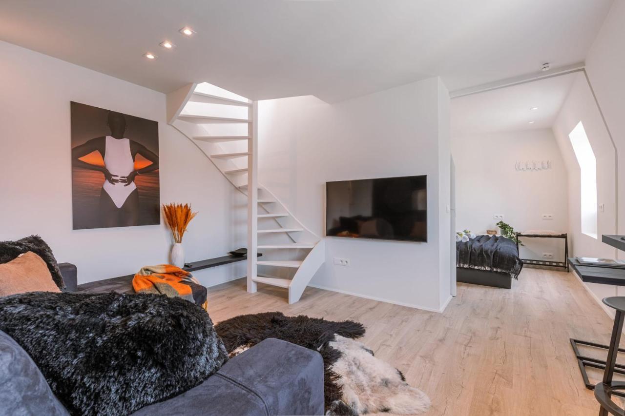 Duplex-Apartment With Terrace On Top Location In 헨트 외부 사진