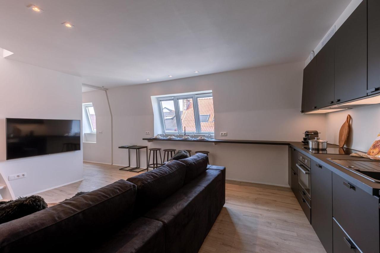 Duplex-Apartment With Terrace On Top Location In 헨트 외부 사진