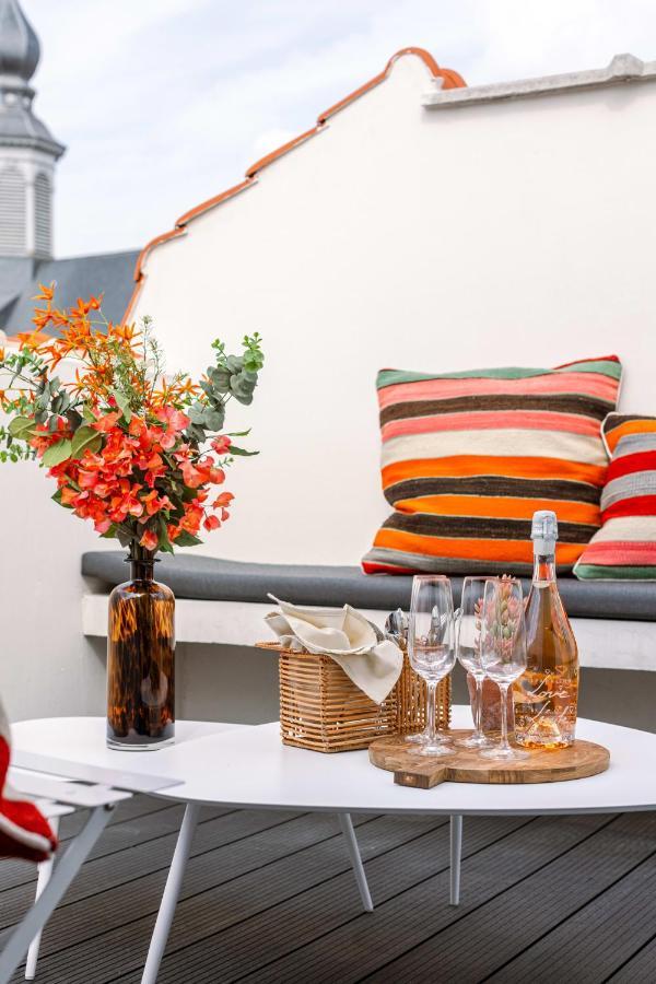 Duplex-Apartment With Terrace On Top Location In 헨트 외부 사진