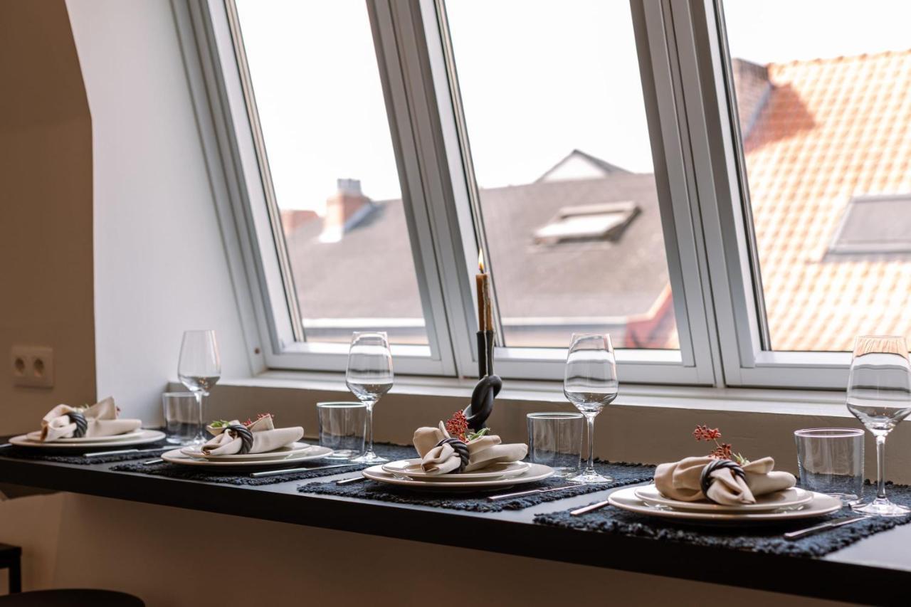 Duplex-Apartment With Terrace On Top Location In 헨트 외부 사진