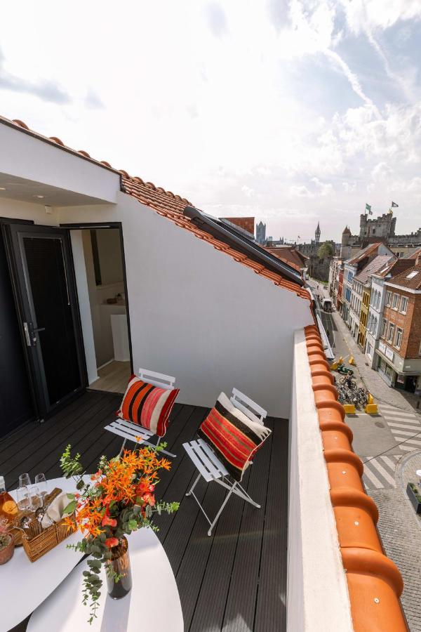 Duplex-Apartment With Terrace On Top Location In 헨트 외부 사진